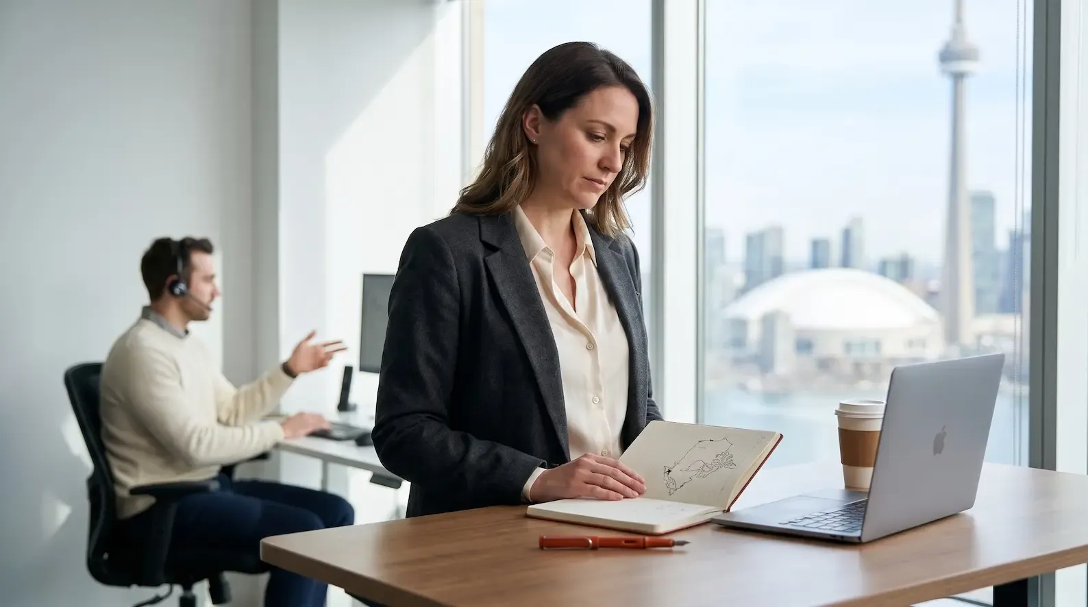 Canadian recruitment market in 2026: $24.3 billion employment-services sector with 9,067 establishments, Q1 2026 vacancies at 506,700 (first quarterly increase since Q2 2022), provincial concentration in Ontario at 54.4% of revenue, Ontario recruiter licensing regime since July 2024, Quebec French-language obligations from 25 employees, and LMIA enforcement running at over $10 million in trailing-year penalties