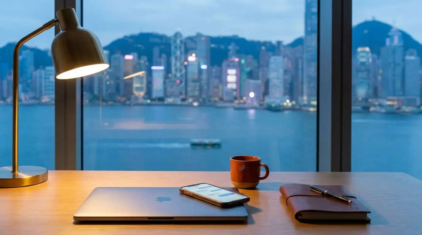 A WeChat conversation in a Hong Kong agency's mainland-China recruitment workflow — the channel layer most legacy CRMs cannot see
