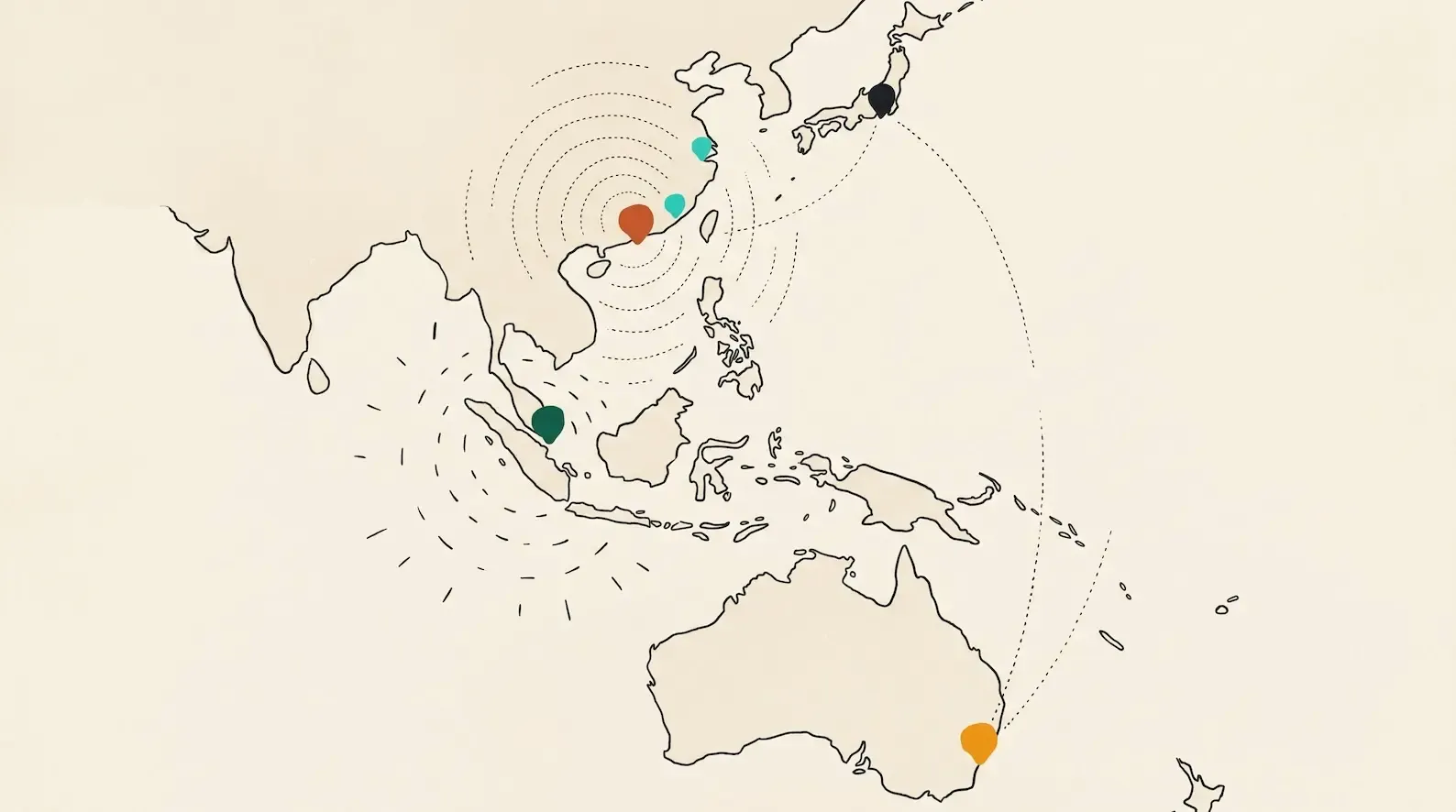 The Hiring Intent Signal Map — a market-by-market taxonomy of BD signals across Hong Kong, Singapore, Australia, Japan, and Greater Bay Area recruitment