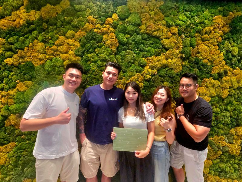 The ioTech Solutions team in Hong Kong.